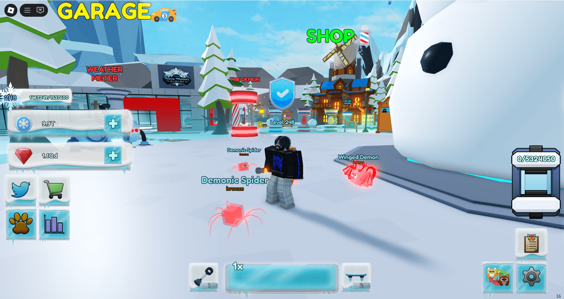 Snowing Simulator