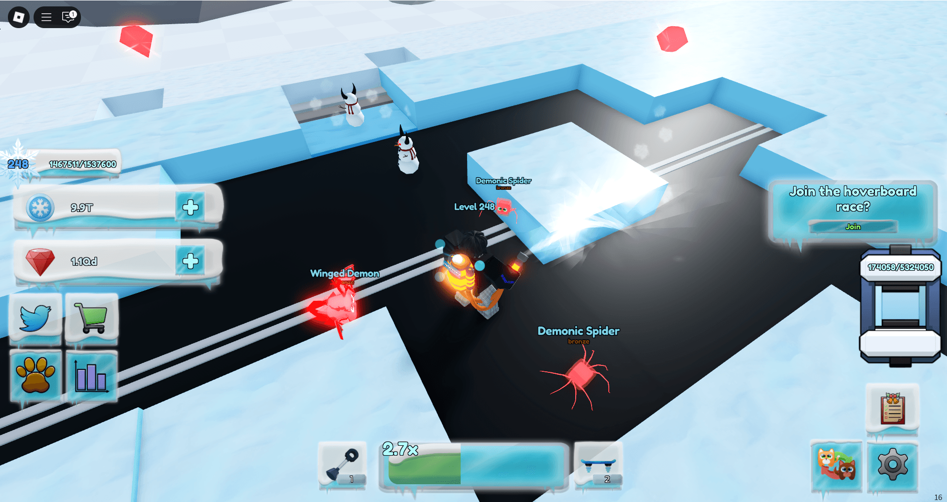 Snowing Simulator